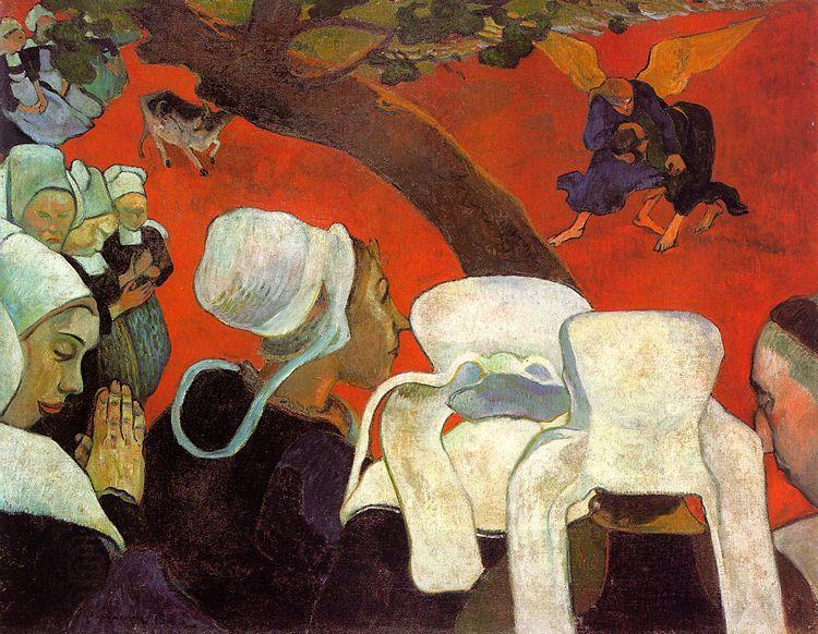 Paul Gauguin The Visitation after the Sermon China oil painting art